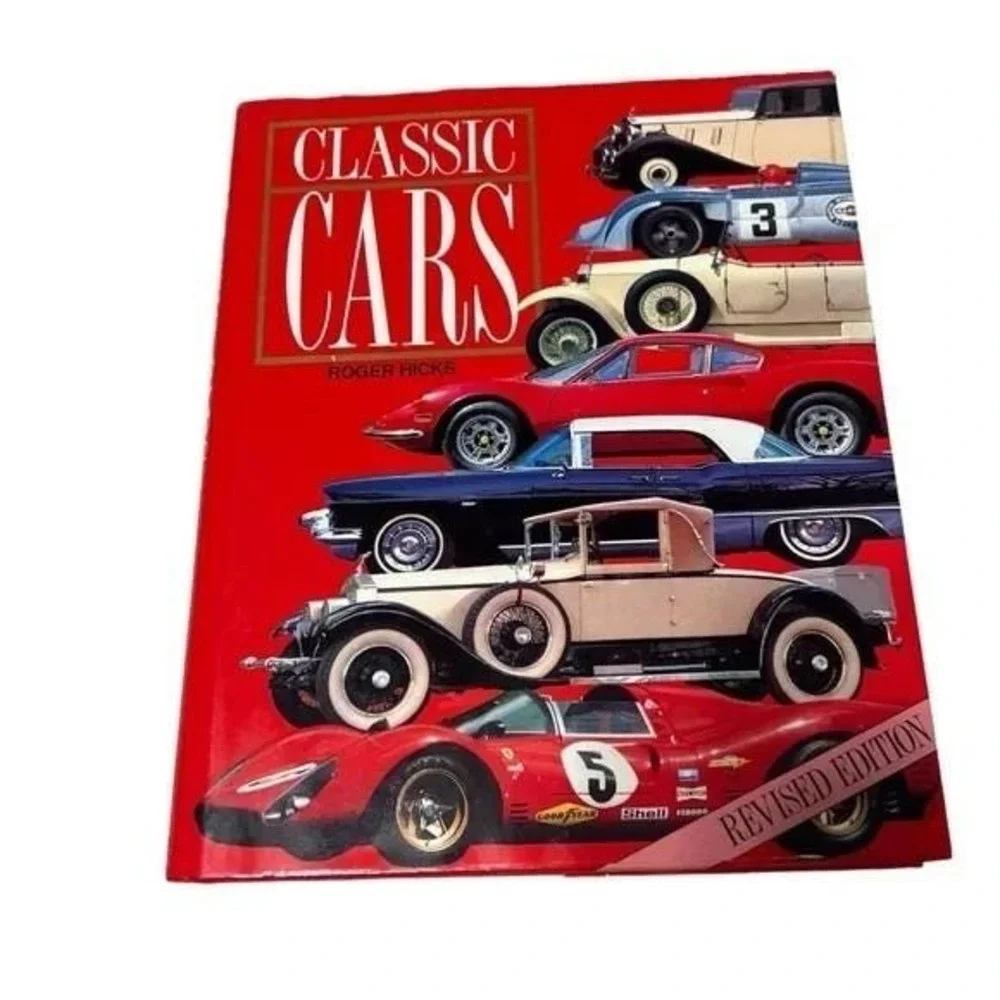 Classic Cars Roger Hicks Hardcover Book 1991 Gallery Books